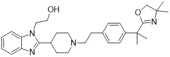 Picture of Bilastine Dihydrooxazole Impurity